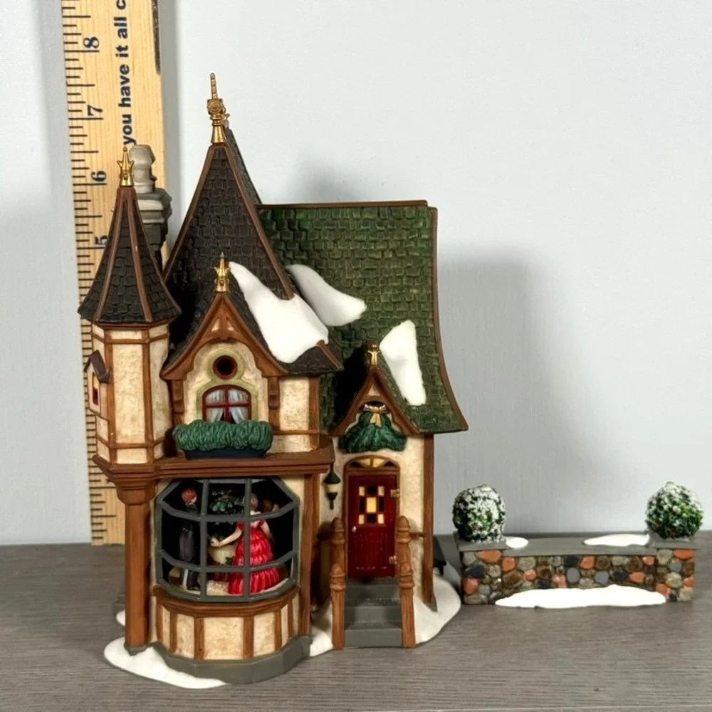 Department 56 The Fezziwig's Ball Dickens Village Series Christmas House China